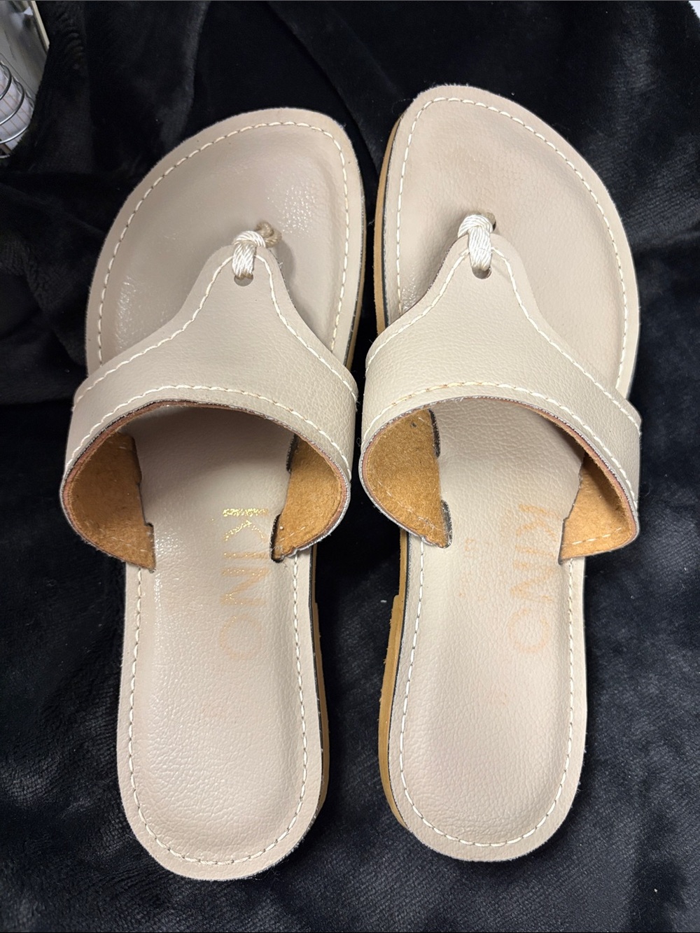 Kino Sandals-Taupe.  Handmade in Key West USA.